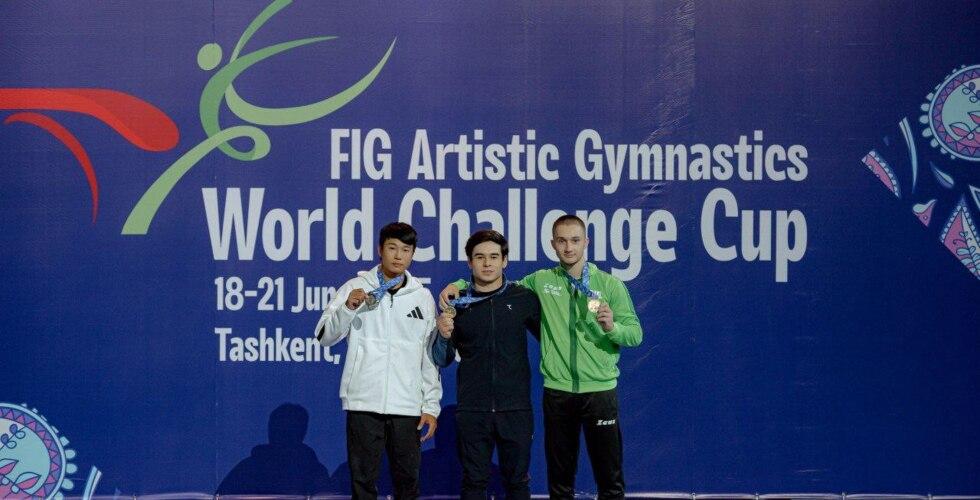 Sport gimnastikasi. O‘zbekiston jahon chellenj kubogini 9 ta medal bilan yakunladi