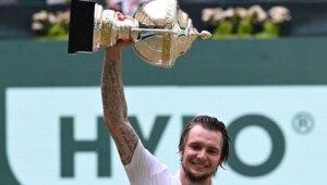 Галле (ATP). Бублик финалда Медведевни мағлубиятга учратди