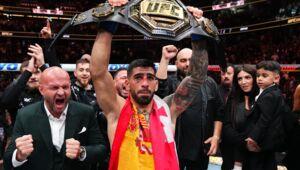 UFC 317. Topuriya Oliveira'ni ilk raundda nokaut qilib, yengil vazndagi yangi chempionga aylandi