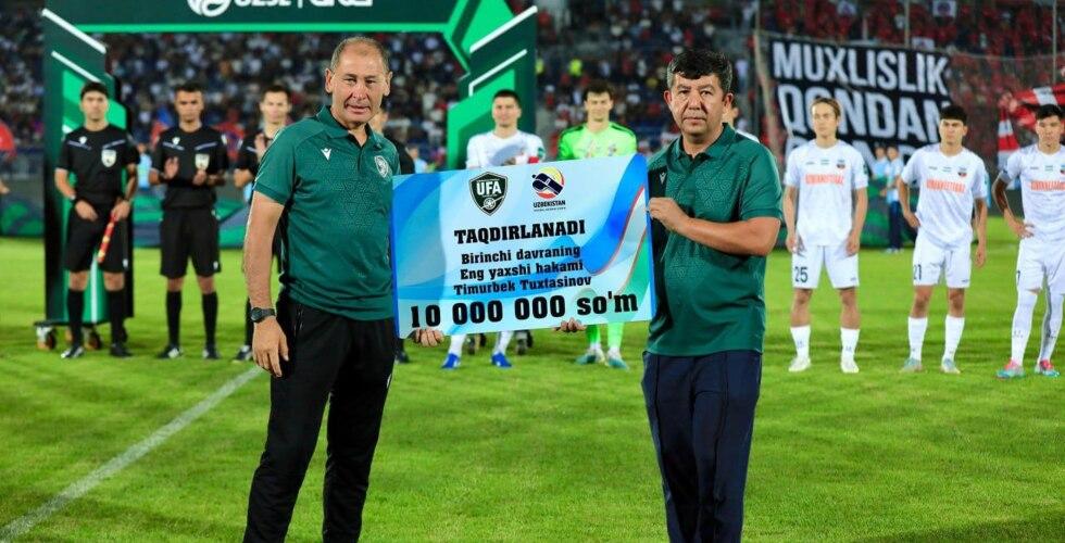 Temur To‘xtasinov — Superliga 1-davrasining eng yaxshi hakami!