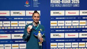 Taxmina Ikromova yozgi Universiada o'yinlarida kumush medalni qo'lga kiritdi