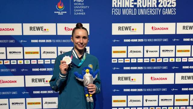 Тахмина Икромова ёзги Универсиада ўйинларида кумуш медални қўлга киритди