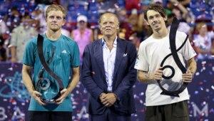 Tennis. Vashingtondagi turnirda g'oliblar aniqlandi — De Minaurdan superkambek