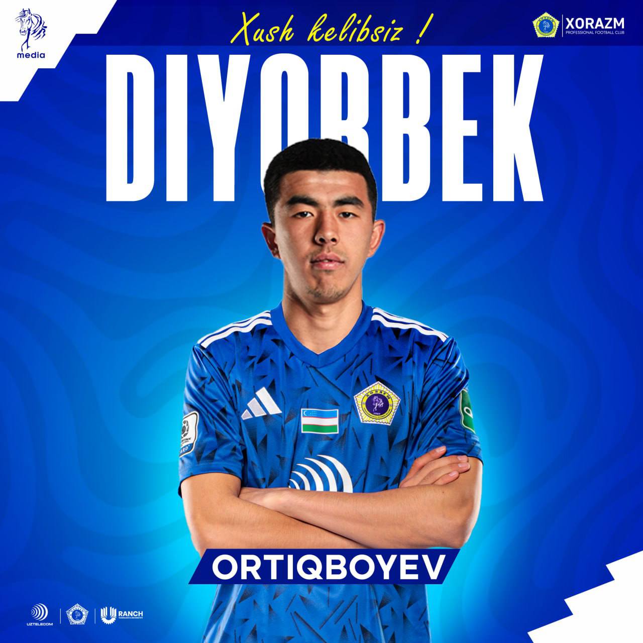 «Xorazm» jamoasi Diyorbek Ortiqboyev