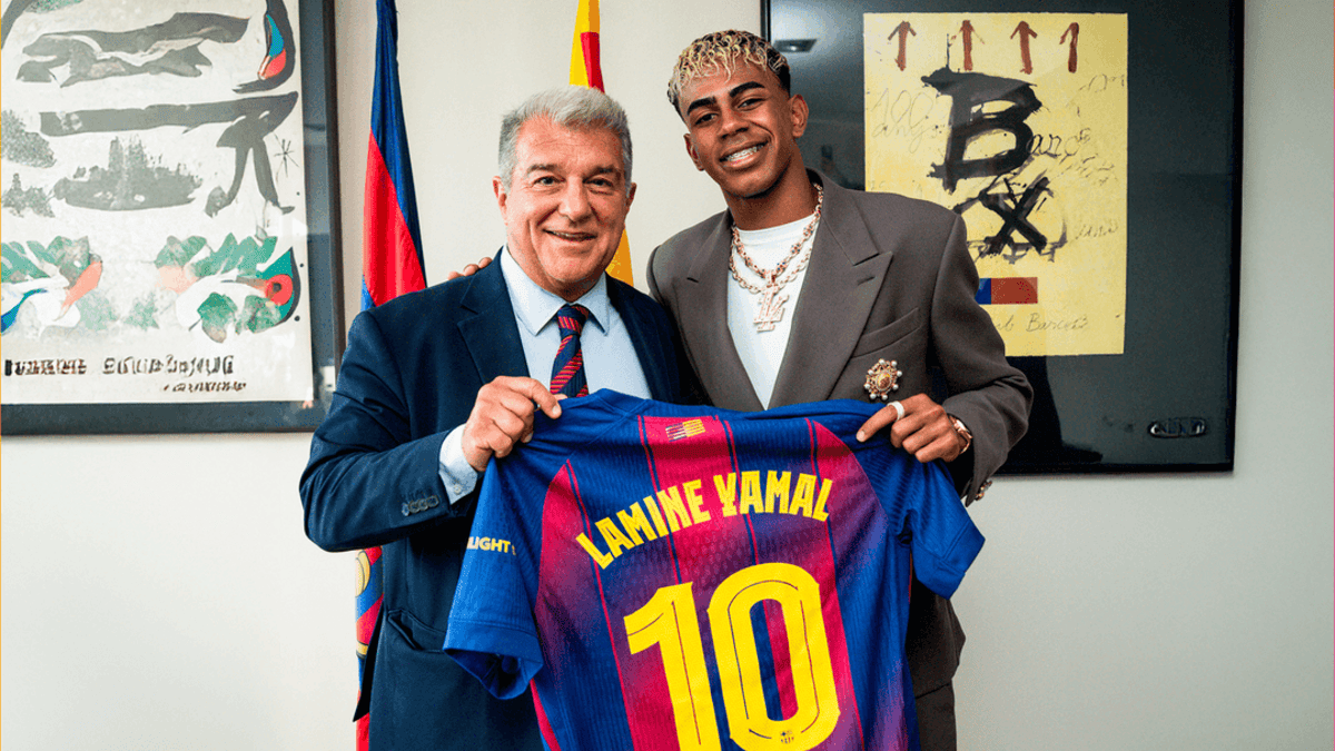 Laporta: «Messi dunyoning eng yaxshi futbolchisi edi, menimcha, Yamal ham bu nomga erisha oladi»