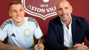 "Aston Villa" Lyuka Din bilan shartnomani uzaytirdi