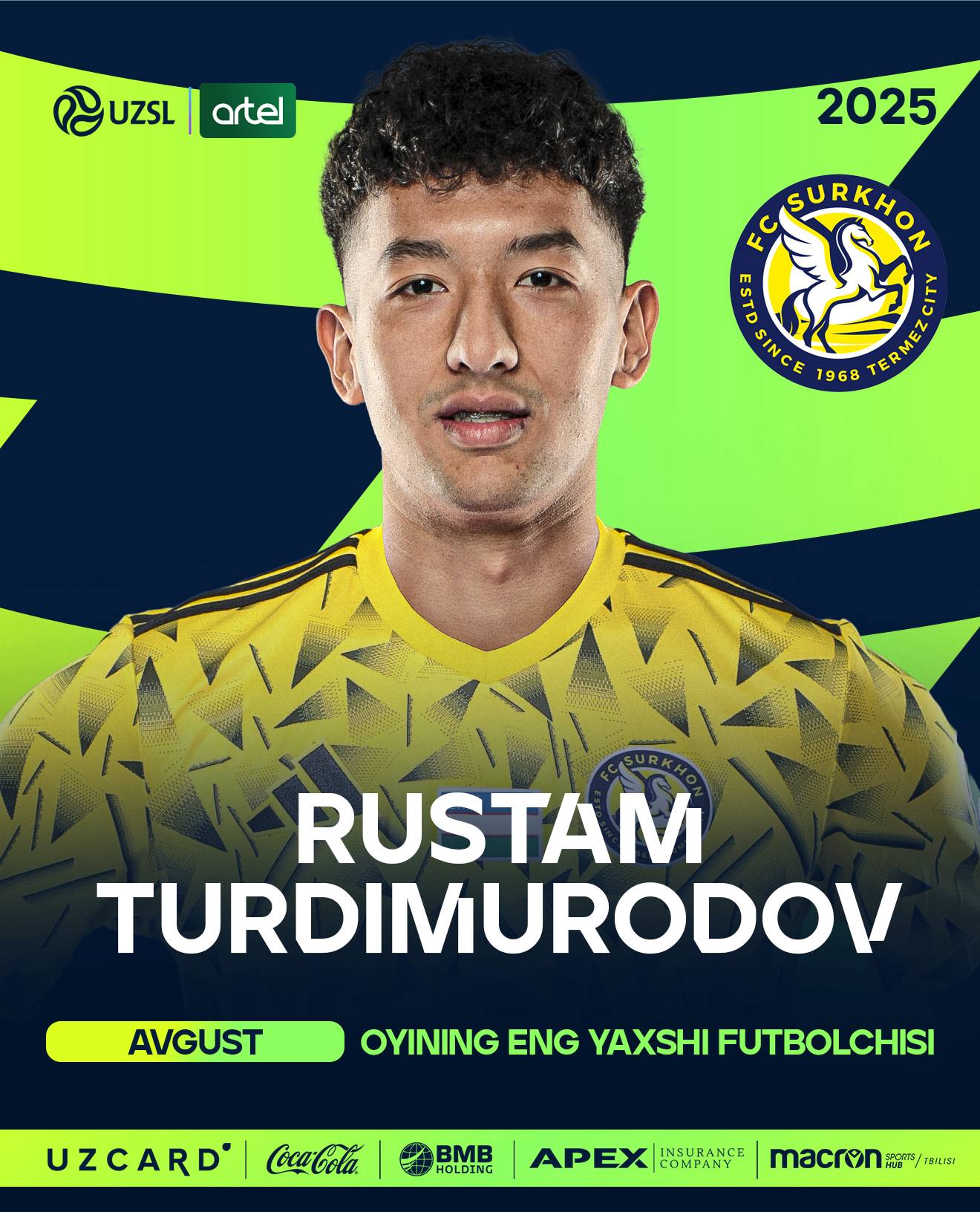 U 5ta o'yinda 4ta gol urdi.