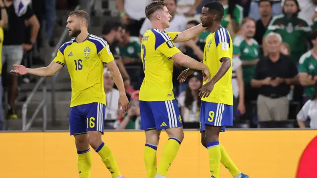 JCH-2026. 6 ta gol urilgan bahsda Shvetsiya Tunisni yirik hisobda taslim etdi