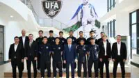 Шавкат Мирзиёев посетил футбольную академию «Навбахор»