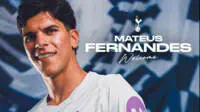 Rasman: Mateush Fernandesh «Tottenhem» futbolchisiga aylandi
