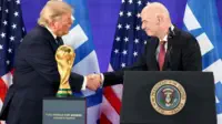 Infantino Trampga qarata: «Sizsiz bu jahon chempionati bunday ulkan muvaffaqiyatga erisha olmasdi»