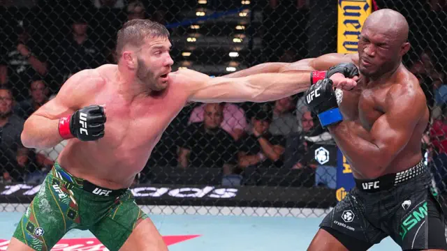 UFC Fight Night 281. Du Plessi Usmanni hakamlar qaroriga ko'ra mag'lub etdi