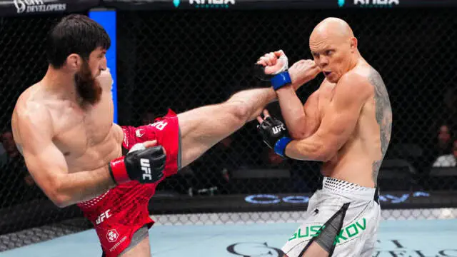 UFC. Guskov markaziy jangda Ankalayevga yutqazib qoʻydi