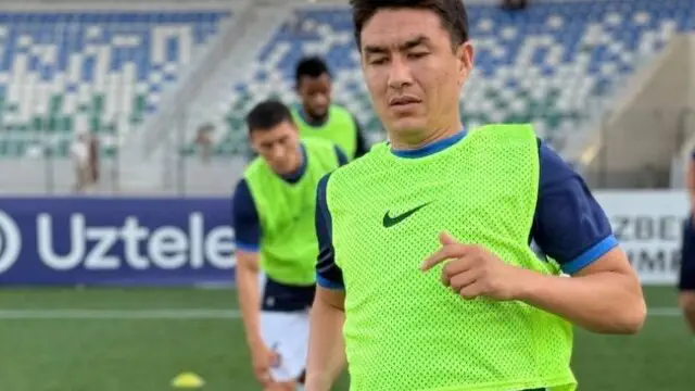 Abbos Gʻulomov — "Nasaf" futbolchisi