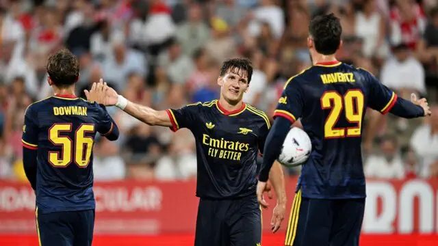 Oʻrtoqlik oʻyini. «Arsenal» «Jirona»ni yirik hisobda yengdi