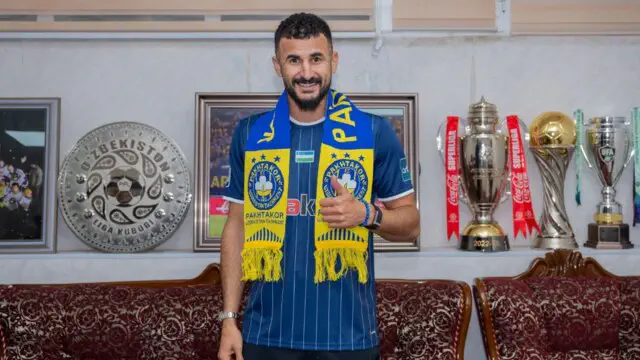 Rasman: Ayman Husayn – "Paxtakor" futbolchisi