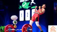 Og'ir atletika. Azizbek Dadajonov yoshlar o'rtasidagi Osiyo chempionatida sovrindor bo'ldi
