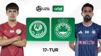 Superliga. "Nasaf" — "Paxtakor" oʻyini uchun tarkiblar. Live (Video)