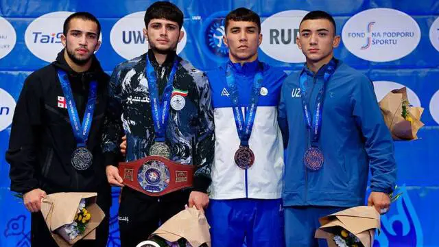 Kurash. Ikki nafar o‘zbekistonlik yosh sportchi JChda bronza medalini qo‘lga kiritdi