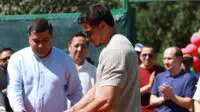 «Lokomotiv»ga DXSH loyihasi doirasida yangi maydonlar topshirildi