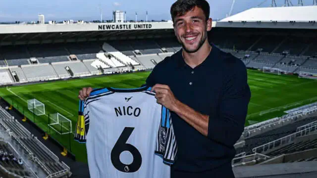 Rasman: Niko Gonsales «Manchester Siti»dan «Nyukasl»ga o‘tdi