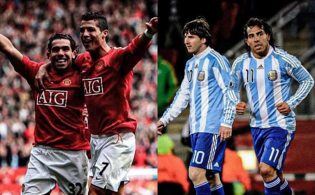 Teves, Ronaldu, Messi