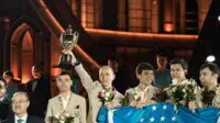 Prezident shaxmat olimpiadasi chempionlari va ishtirokchilarini mukofotladi