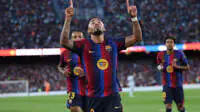 La Liga. “Barselona” “Xetafe”ni yirik hisobda mag‘lub etdi, Gordondan debyut gol