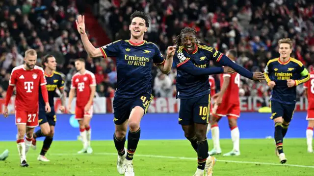 YChL. «Bavariya» — «Arsenal» bahsida jangovar durang, «Real»da yirik hisob