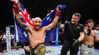 UFC. Volkanovski markaziy jangda Evloevni texnik nokaut bilan mag‘lub etdi
